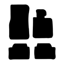 BMW 1 Series Hatchback 2011 - 2019 (F20 / F21) (4x Velcro Fitting) Tailored Floor Mats / Car Mats