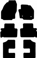 Ford Galaxy 2006 - 2015 (Mk3)(Round- 283mm Locator Spacing) Floor Mats