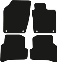 Skoda Fabia 2014 - 2021 (NJ) (4 round locators) Tailored Floor Mats / Car Mats