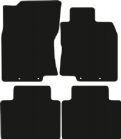 Nissan X-Trail (2014 - 2021) (4 locators) Tailored Floor Mats